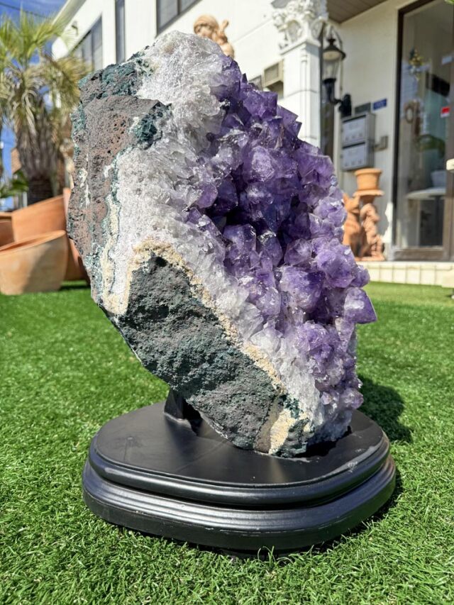 アメシスト（アメジスト） クラスター 天然紫水晶 Amethyst 約33.3kg 原石
