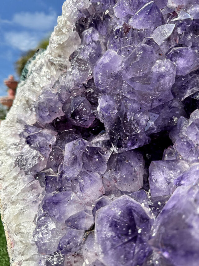 アメシスト（アメジスト） クラスター 天然紫水晶 Amethyst 約33.3kg 原石