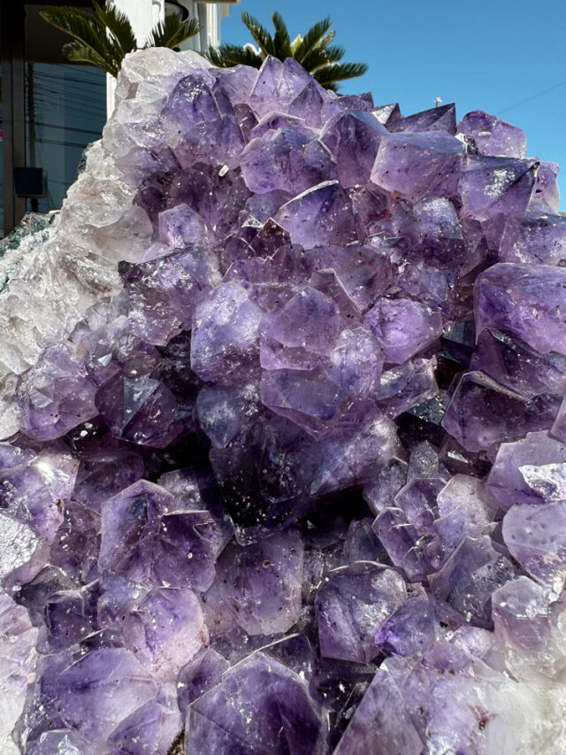 アメシスト（アメジスト） クラスター 天然紫水晶 Amethyst 約33.3kg 原石