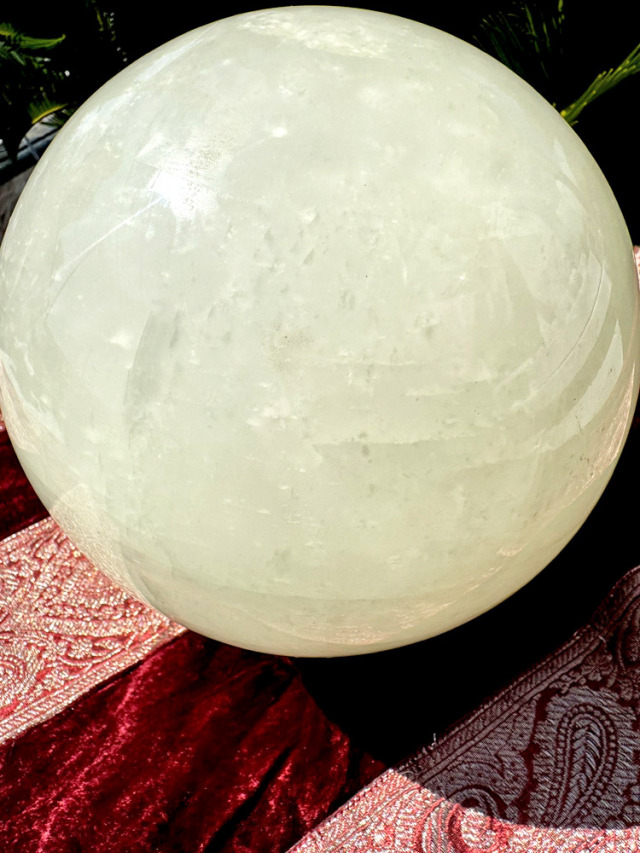 ルミナスストーン 丸玉 約7.2kg 夜光石 【商品番号：m-OKA2110-034】