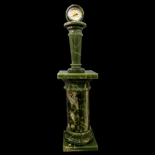 時計　台座　ポール