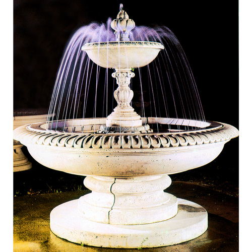 イタリア製大型噴水　パレルモPALERMO（循環ポンプ付）　噴水でお庭を演出　【※商品番号：m-fｆ1015】