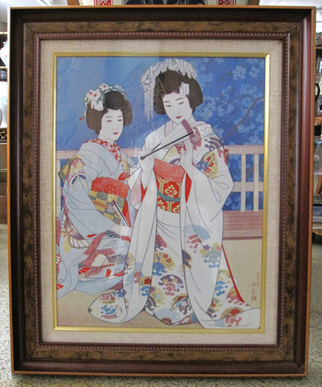 伊東深水　絵画