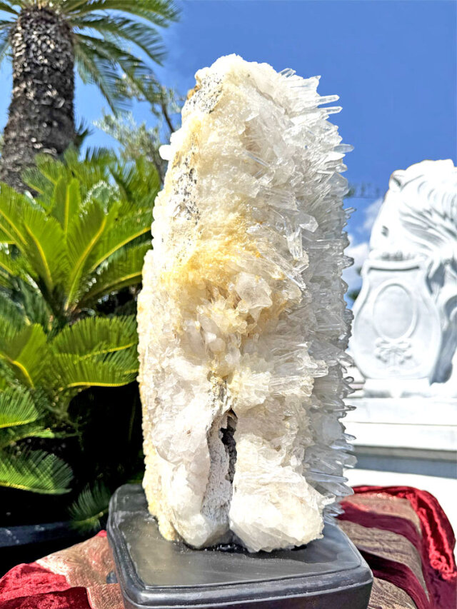 天然水晶クラスター 約56.4kg クリスタル 【商品番号：m-sk010-1】