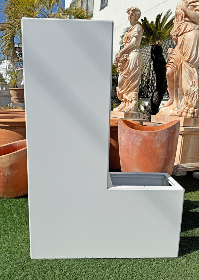 BYSTEEL テトリス L イタリア製 デザイナーズプランター ハイタイプ 120cm幅 パーティション