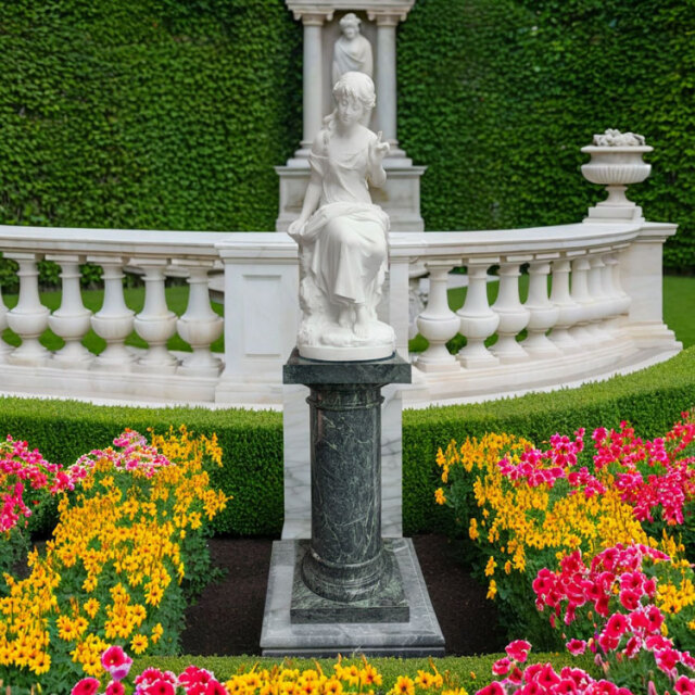 天然大理石彫刻女性像 「SORPRESA」 Franco cervietti工房サイン入り