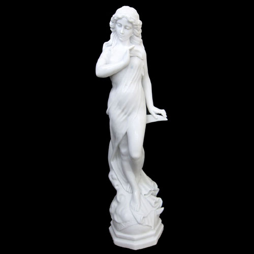 天然大理石彫刻の石像『月の女神』像の販売です。