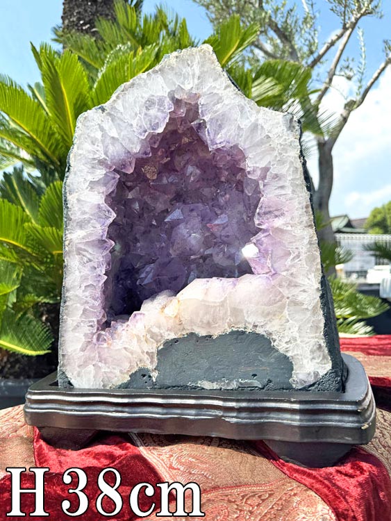 アメシスト（アメジスト） ドーム 天然紫水晶 Amethyst 約25.5kg 原石