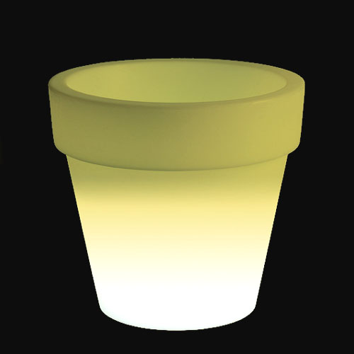 プランター　光る