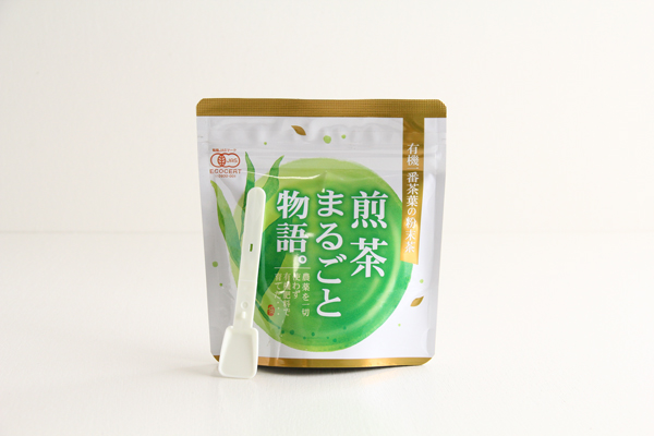 有機粉末煎茶 煎茶まるごと物語 40ｇ