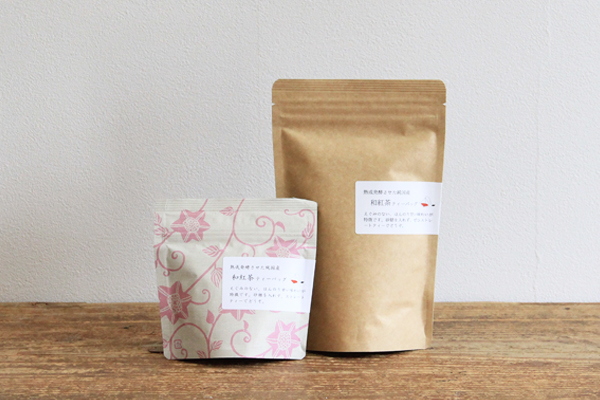 和紅茶ティーバッグ 静岡掛川産 ひも付 3ｇパック