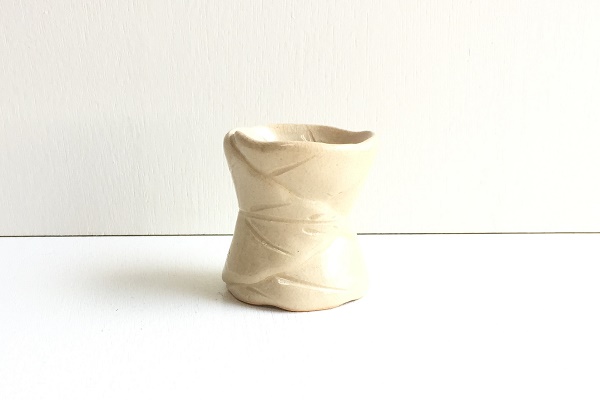 蓋置 一葉 十三代田原陶兵衛作