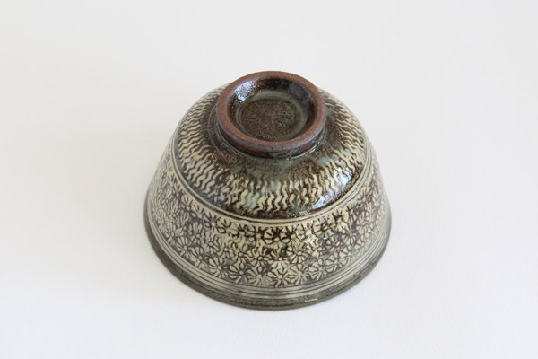 抹茶茶碗 三島焼 古三島 中村与平作販売|通販