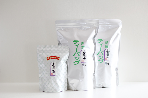 上煎茶ティーバッグ 静岡一番茶・二番茶葉使用