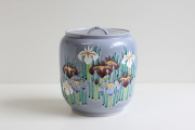 【現品80％OFF】水指 交趾 菖蒲 平安大示作