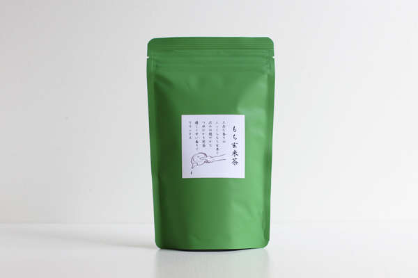 もち玄米茶 静岡産つゆひかり煎茶・国産もち玄米使用 100ｇ