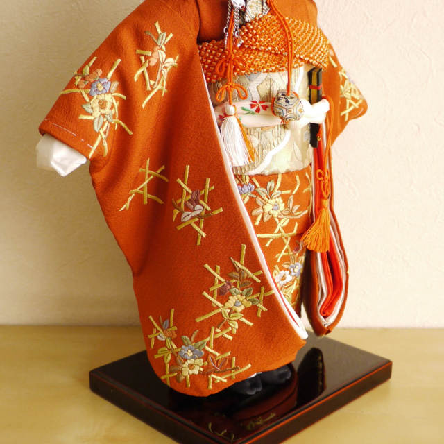 ★ 椿餅★加賀國 正運作 木彫 彩色 立雛 雛人形 ひな人形 ☆ 椿餅様専用☆加賀國 正運作 木彫 彩色 立雛 雛人形 ひな人形