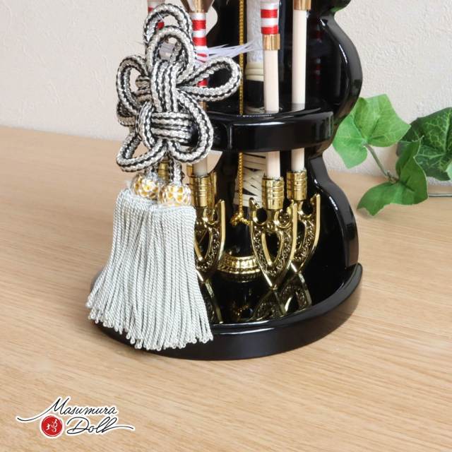 昨年度早期完売商品 選べる2種類(黒塗/白塗) 破魔弓 6号 「寿」 国鳥
