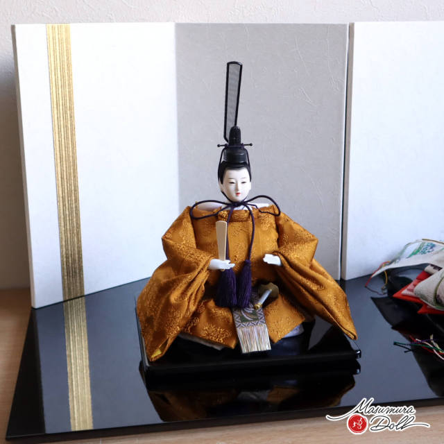 テコチチ　素晴らしい時代人形です。春山作　古いものす。元箱、台付 No. 0387 完売御礼！ 山口(水原)人形・馬乗り鎮台 今井徳四郎 作