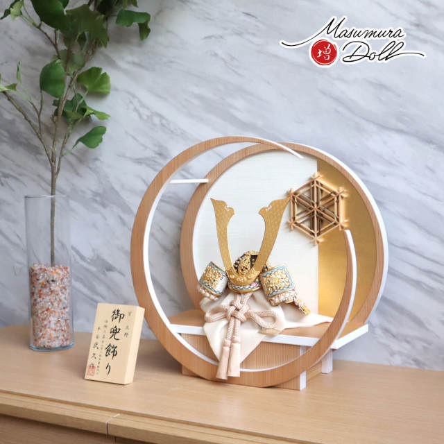 8号 最新作伝統工芸士・京北野 平安武久 作 正絹淡茶色 本金箔押金小札  