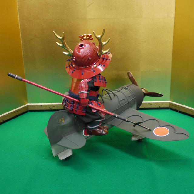 乗馬大将　5月人形 五月人形 子供大将 5月人形 皐月人形 兜鎧飾り 壱三 壹三（いち