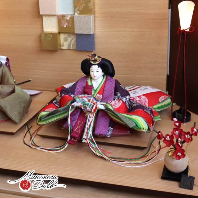 雛人形 【増村人形限定品】内閣総理大臣賞受賞作家 松宝作 25号 芥子