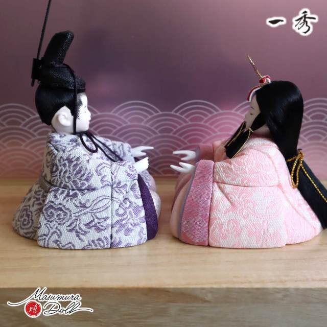 公式サイトのみの期間限定価格】木村一秀 衝立ピンク青海波文様収納箱