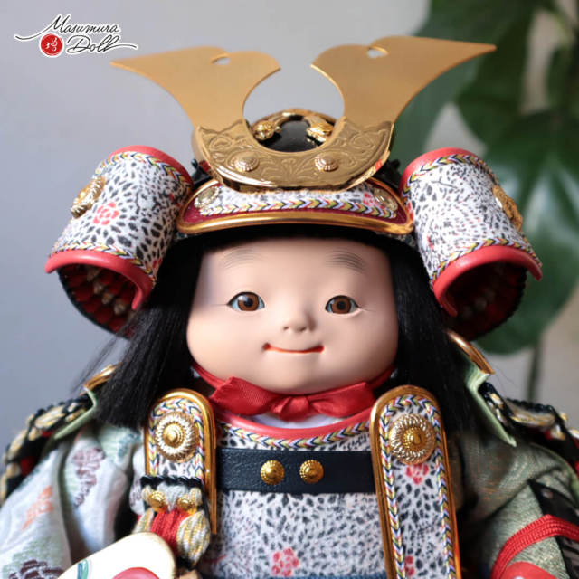 五月人形 子供大将 コンパクト おしゃれ インテリア 兜飾り 5月人形