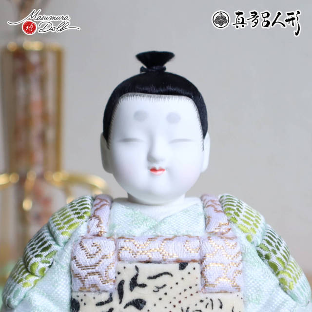 最新作 三世・金林真多呂作 子供大将 「樹」増村人形オリジナル