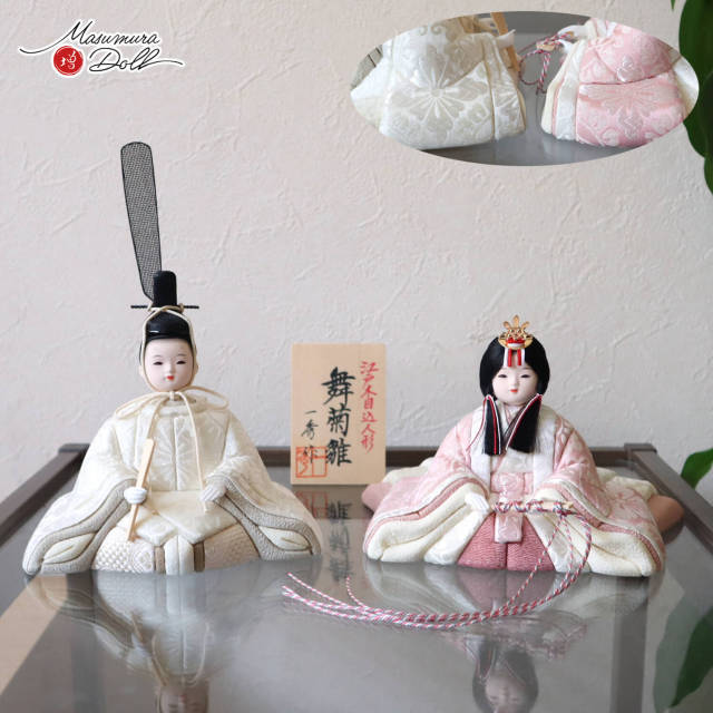 雛人形 一秀 木目込 コンパクト モダン おしゃれ 今どき インテリア