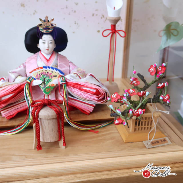 【展示品限り】雛人形　ケース飾り　※閉店セール　K7 展示品限り】雛人形ケース飾り※閉店セールK7