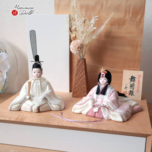 雛人形 一秀 木目込 コンパクト モダン おしゃれ 今どき インテリア