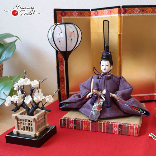 ひなさま専用 爽やかなブルーが美しい【たためるアクリルケース そう雛】ひな祭りの