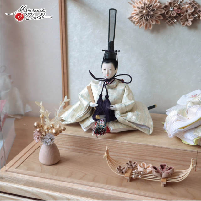 雛人形 ケース飾り コンパクト モダン おしゃれ インテリア ひな人形