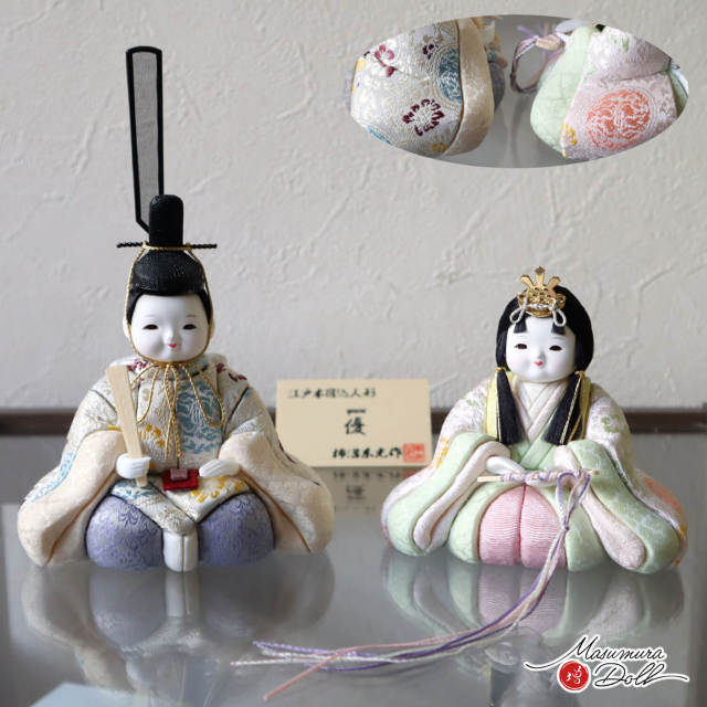 雛人形　お雛様　おひなさま Flower Girl ねね雛｜親王飾り45cm｜シック｜おしゃれなお顔 雛人形
