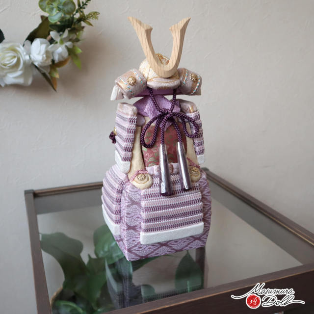 ［在庫処分品］②五月人形⭐️江戸木目込人形　柿沼東光作　端午の節句　未使用 五月人形 コンパクト おしゃれ インテリア 兜飾り 5月人形 端午の節句