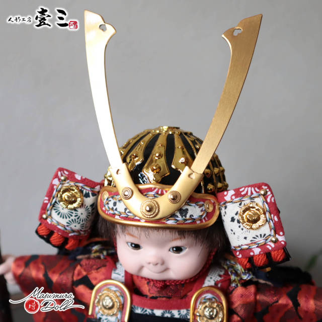 五月人形 子供大将 コンパクト かっこいい かわいい 壱三 壹三（いち