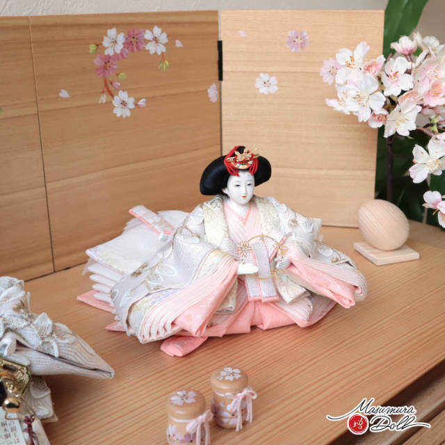 雛人形 小出松寿 コンパクト モダン おしゃれ インテリア ひな人形