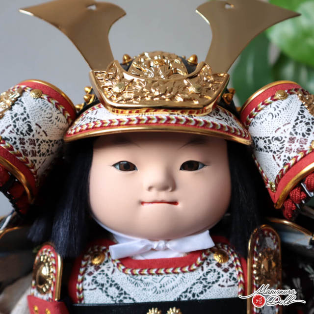 子孫繁栄の置物　人形　子供　子宝 五月人形 子供大将 コンパクト かっこいい かわいい 壱三 壹三（いち