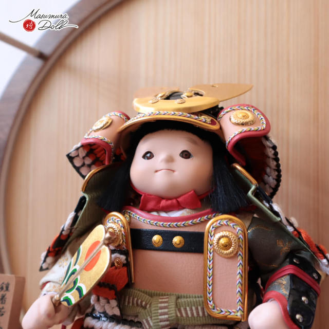 五月人形 子供大将 コンパクト おしゃれ インテリア 兜飾り 5月人形