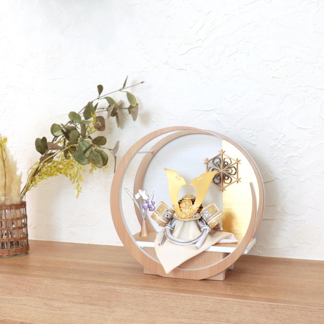 五月人形 コンパクト おしゃれ インテリア 兜飾り 5月人形 端午の節句