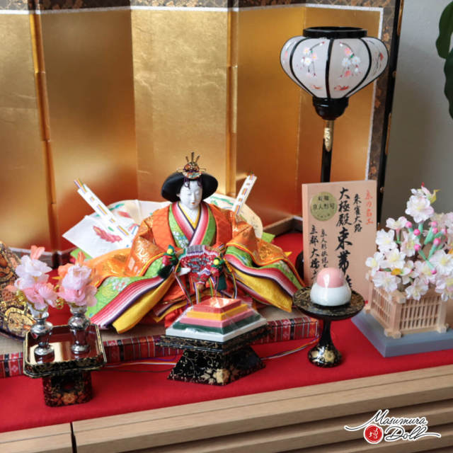 雛人形 最高級 京製 ひな人形 おひなさま 大橋弌峰 京9番 正絹西陣織