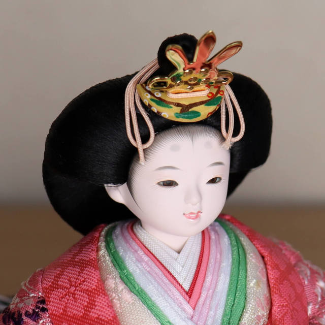 新作 華峰作 柳 正絹西陣織 鳳凰丸 月-tsuki- 日本製円形ナチュラル杉