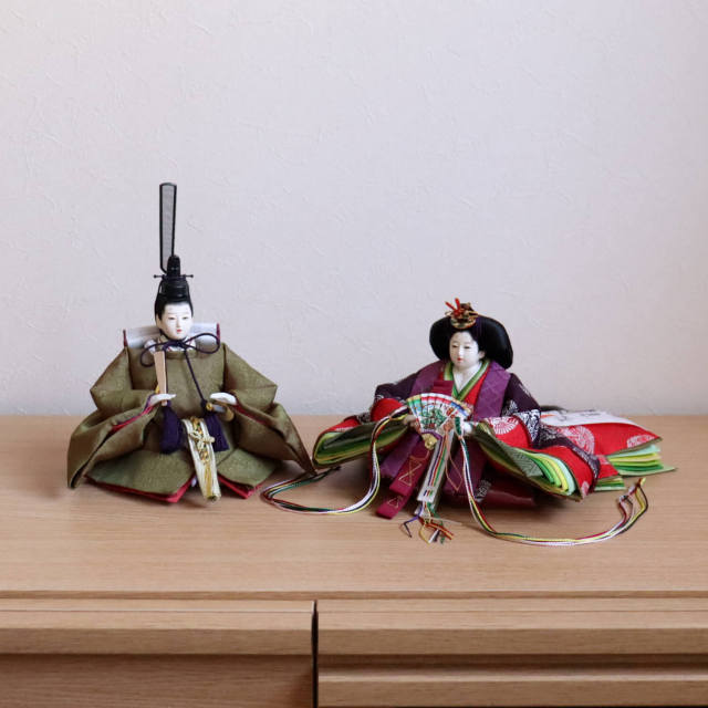 内閣総理大臣賞受賞作家 松宝作 25号 芥子 正絹西陣織麹塵染 ここのえ