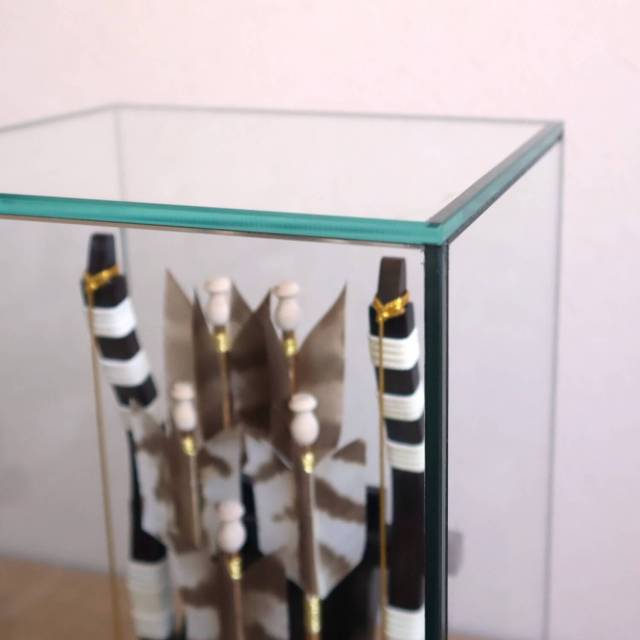 楽天ポイント10倍相当還元価格】新作 強化ガラス破魔弓パノラマ