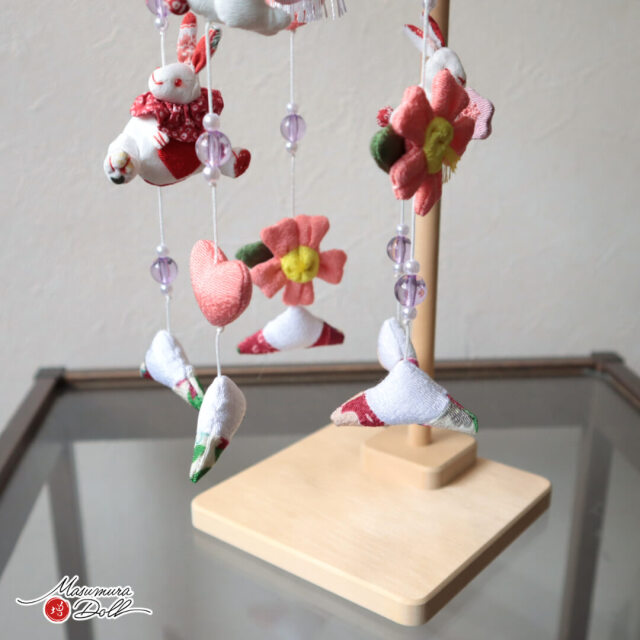 新作 うさぎ つるし雛 (ピンク) 日本製 10002653 ひな人形 五月人形の