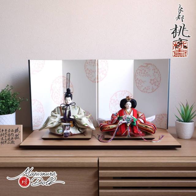 お雛様屏風　松、梅、鶴特大 お雛様屏風 松、梅、鶴特大快適