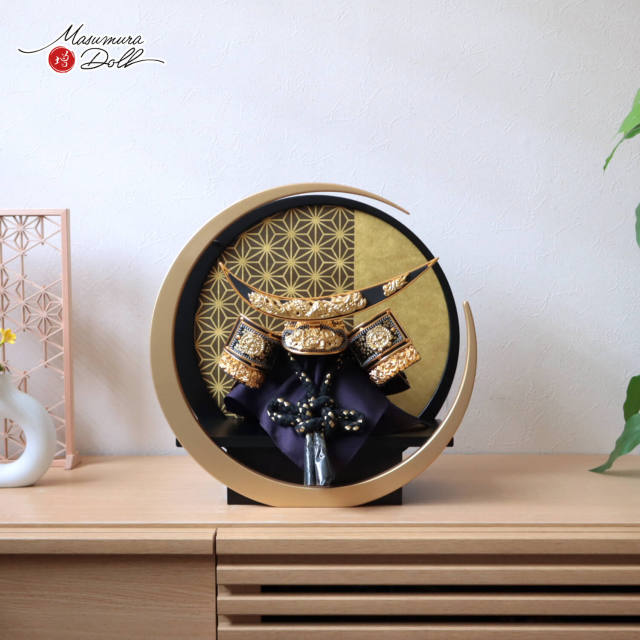 五月人形 コンパクト ☆ おしゃれ インテリア 兜飾り 5月人形 端午の