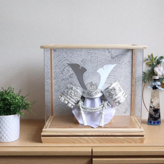 五月人形 ケース飾り 兜 増村人形店 選べる2種類 ☆ アクリル