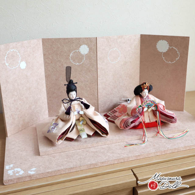 新作 柴田家千代作 「結」花束刺繍 雪輪牡丹 盛上手描きセット 増村